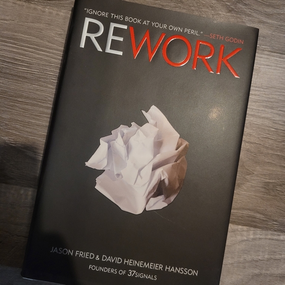 Other | 315 Rework By Seth Godin Book | Poshmark